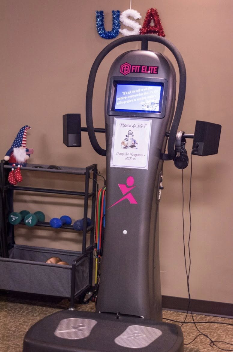 Fit Elite vibration plate for whole-body wellness